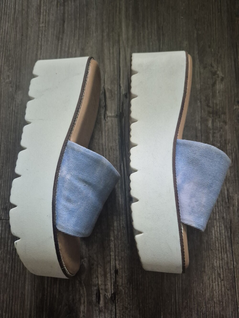 Dirty Laundry Pivot Slide Canvas Platform Sandal